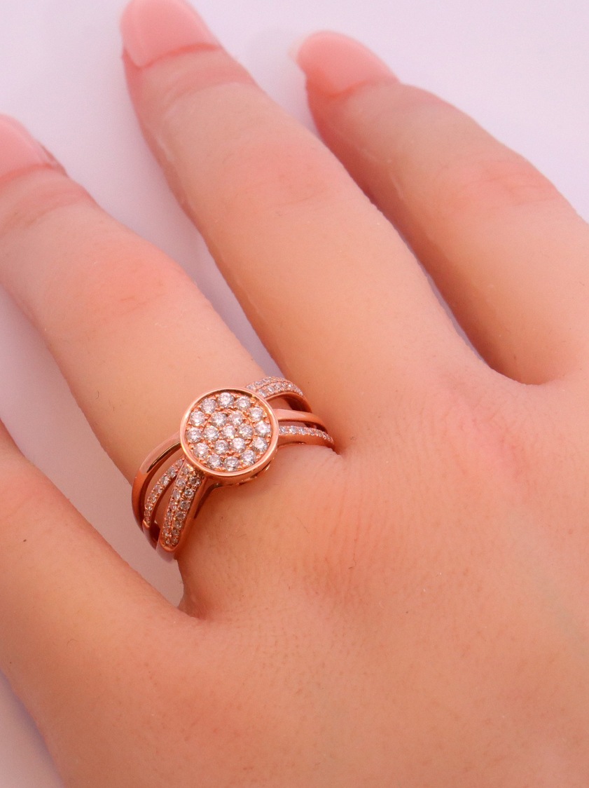 14K White Gold – Size 4 1/2 – SW10214